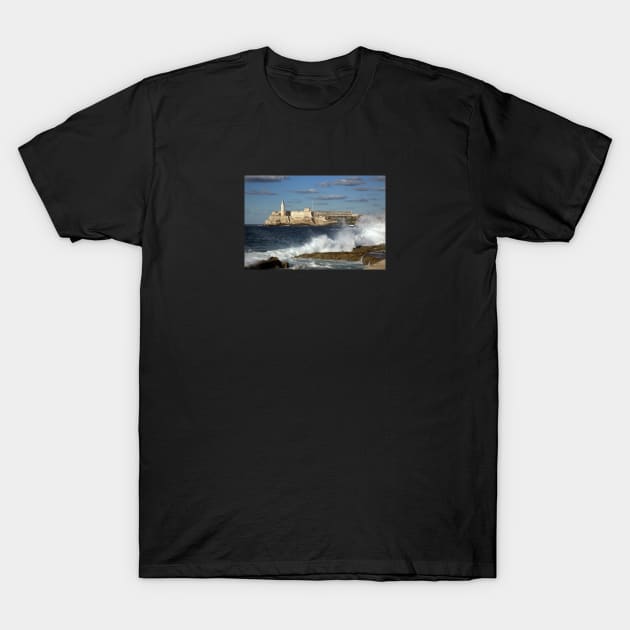 El Morro Fortress T-Shirt by opticpixil